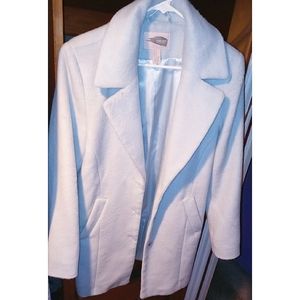 NWOT Forever 21 Women's pale blue pea coat size S